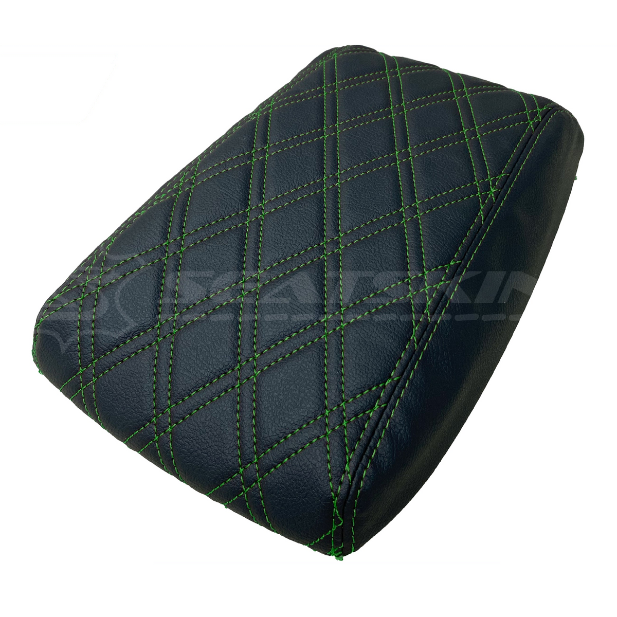 CONSOLE COVER ARM REST CUSTOM TO FIT FORD BA BF TWIN DIAMOND STITCH CHOOSE COLOUR