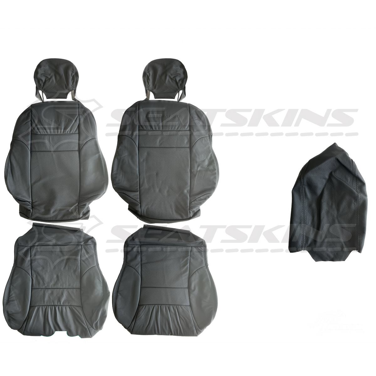LEATHER SEATS TRIM KIT FOR HSV VT SENATOR PEWTER GREY 2 SEATS