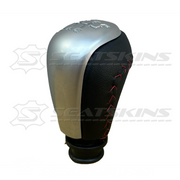 MANUAL GEAR SHIFT KNOB AND CAP TO FIT HOLDEN VY/VZ/VE RED STITCHING