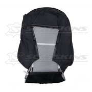 SINGLE LEATHER TRIM FOR VY/VX MONARO BACKREST BLACK LEATHER LH OR RH