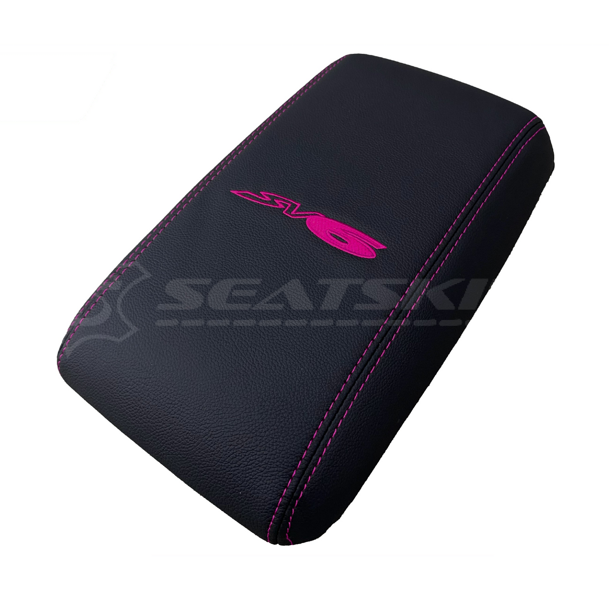 CONSOLE COVER ARM REST CUSTOM TO FIT HOLDEN VY VZ SV6 LOGO CHOOSE COLOUR