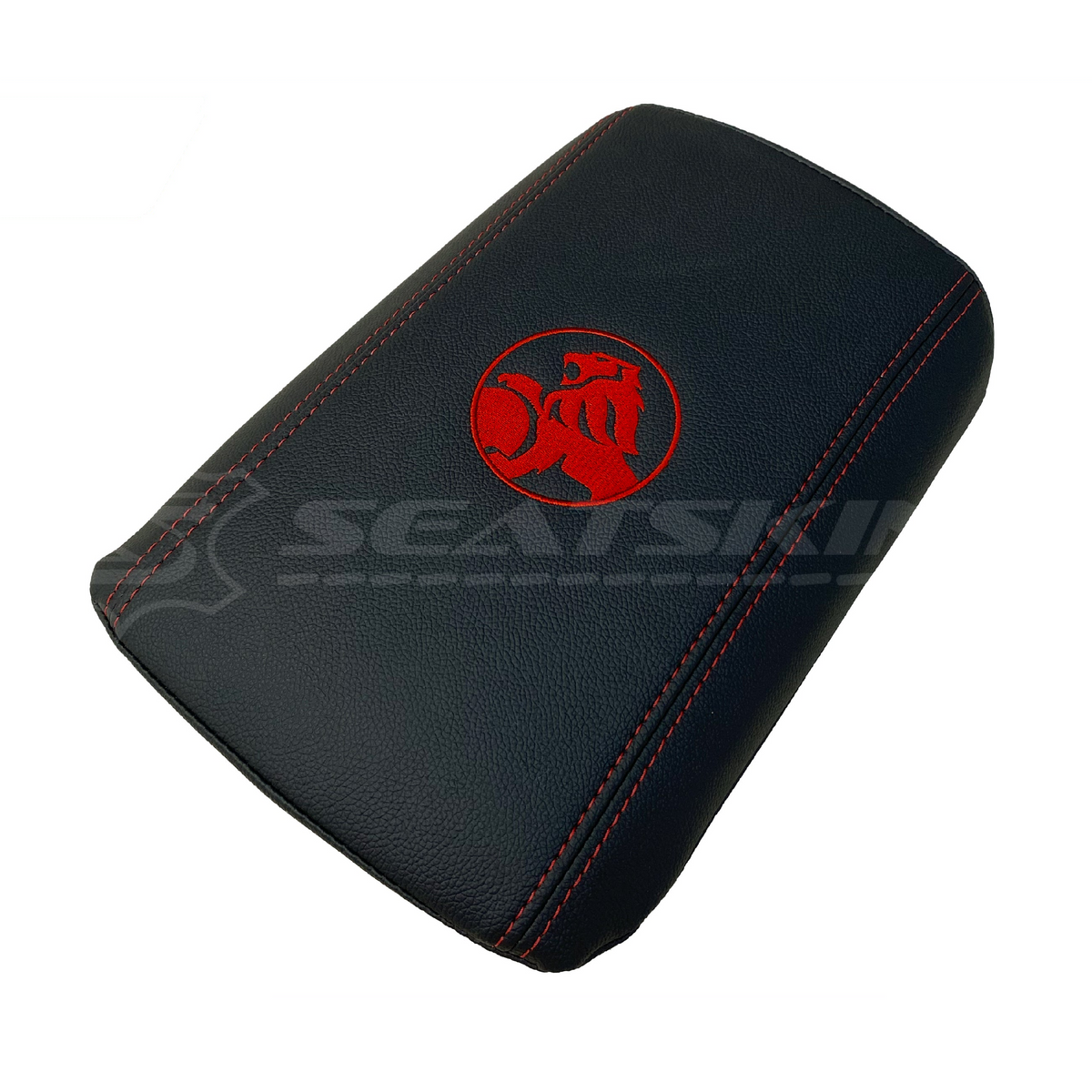 CONSOLE COVER ARM REST CUSTOM TO FIT HOLDEN VE VF LOW SHAPE LION LOGO CHOOSE COLOUR