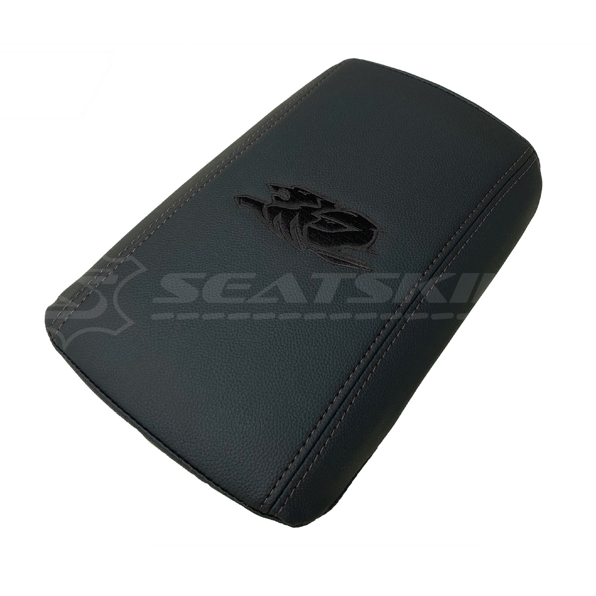 CONSOLE COVER ARM REST CUSTOM TO FIT HOLDEN VE VF LOW SHAPE HRT LOGO CHOOSE COLOUR