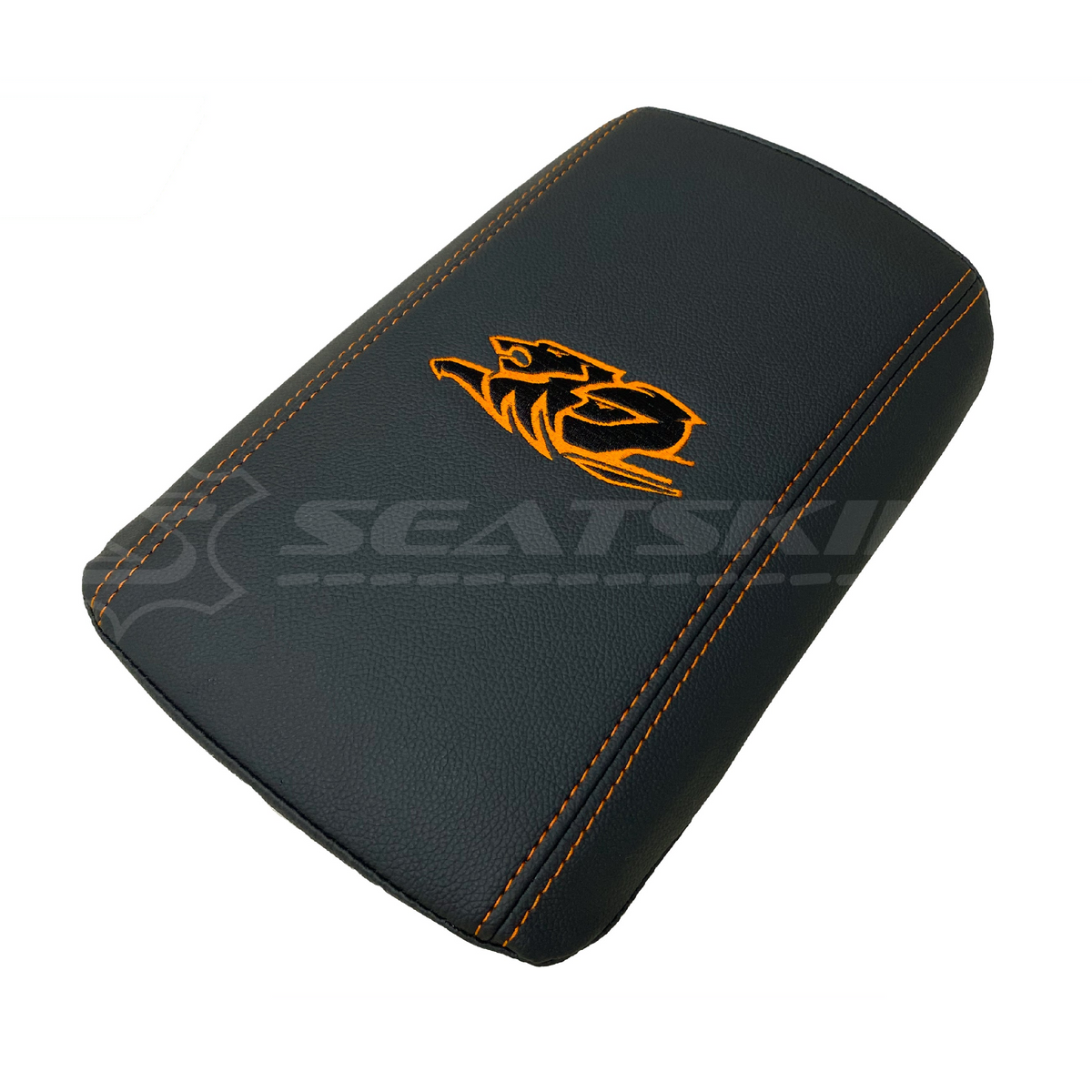 CONSOLE COVER ARM REST CUSTOM TO FIT HOLDEN VE VF LOW SHAPE HRT LOGO CHOOSE COLOUR