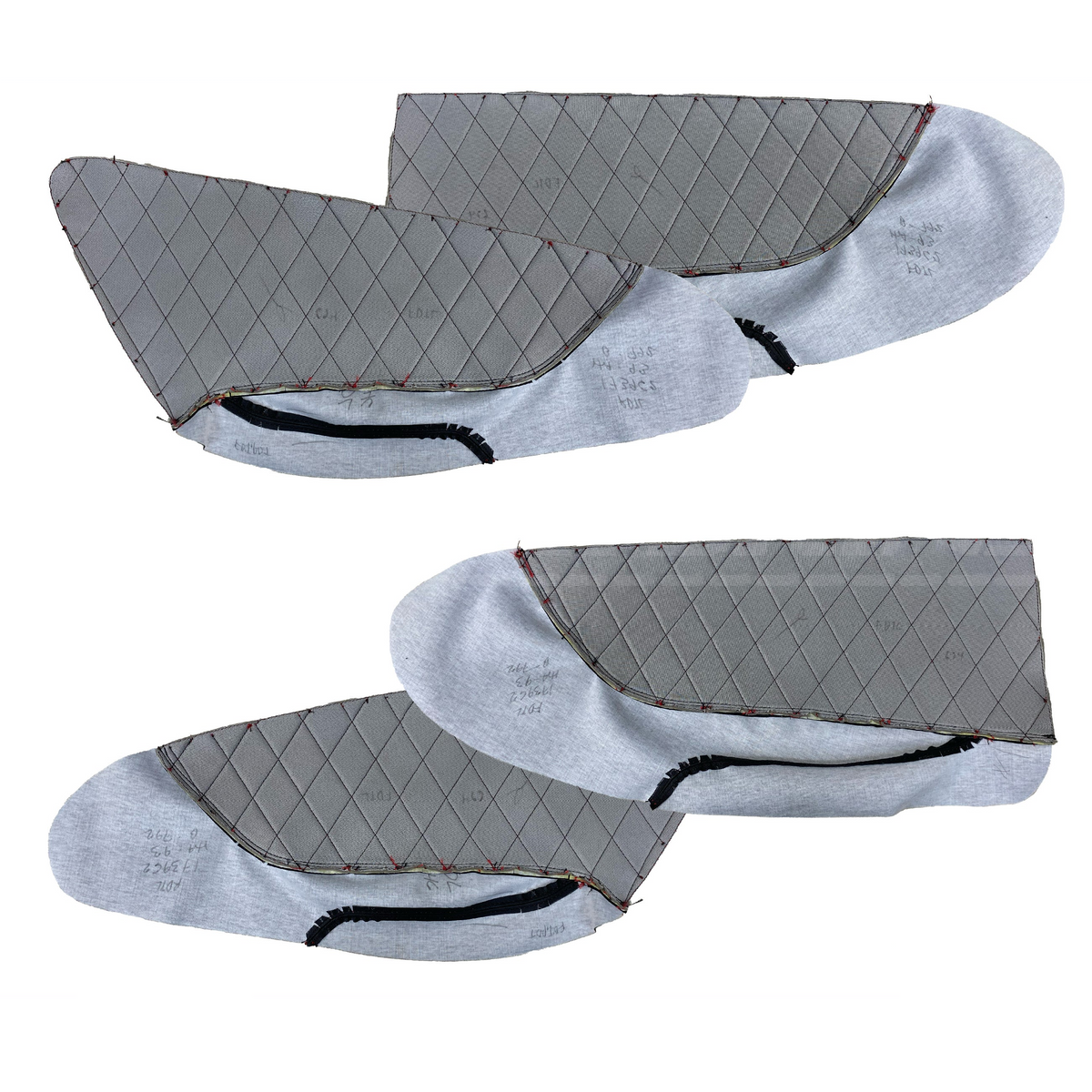 Door insert trims x4 to fit HOLDEN vt VX VY VZ diamond stitch choose colour – product view 2