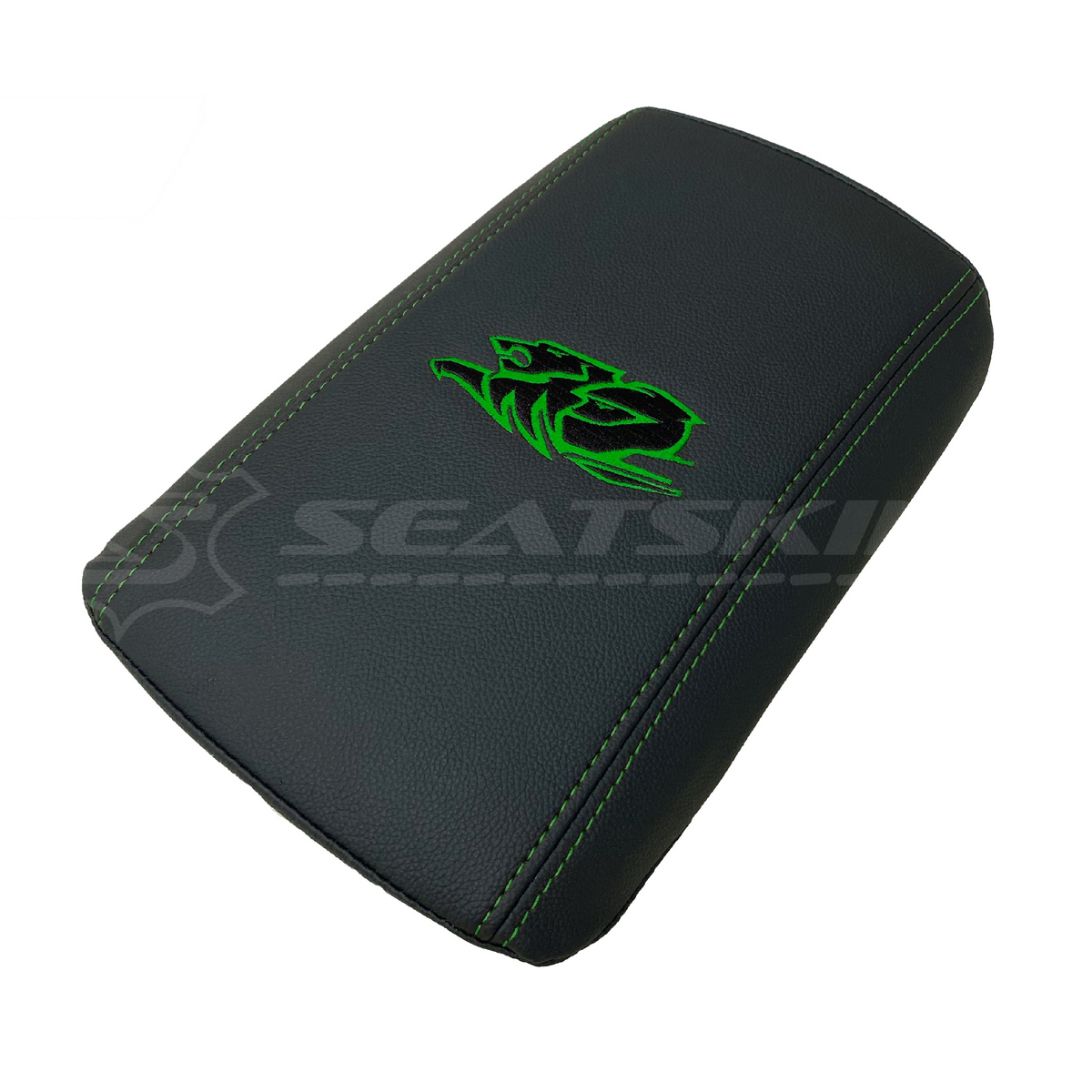 CONSOLE COVER ARM REST CUSTOM TO FIT HOLDEN VE VF LOW SHAPE HRT LOGO CHOOSE COLOUR