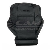 LEATHER SEATS TRIM KIT FOR HOLDEN VT/VX SS 2 SEATS BLACK WITH BLACK STITCHING