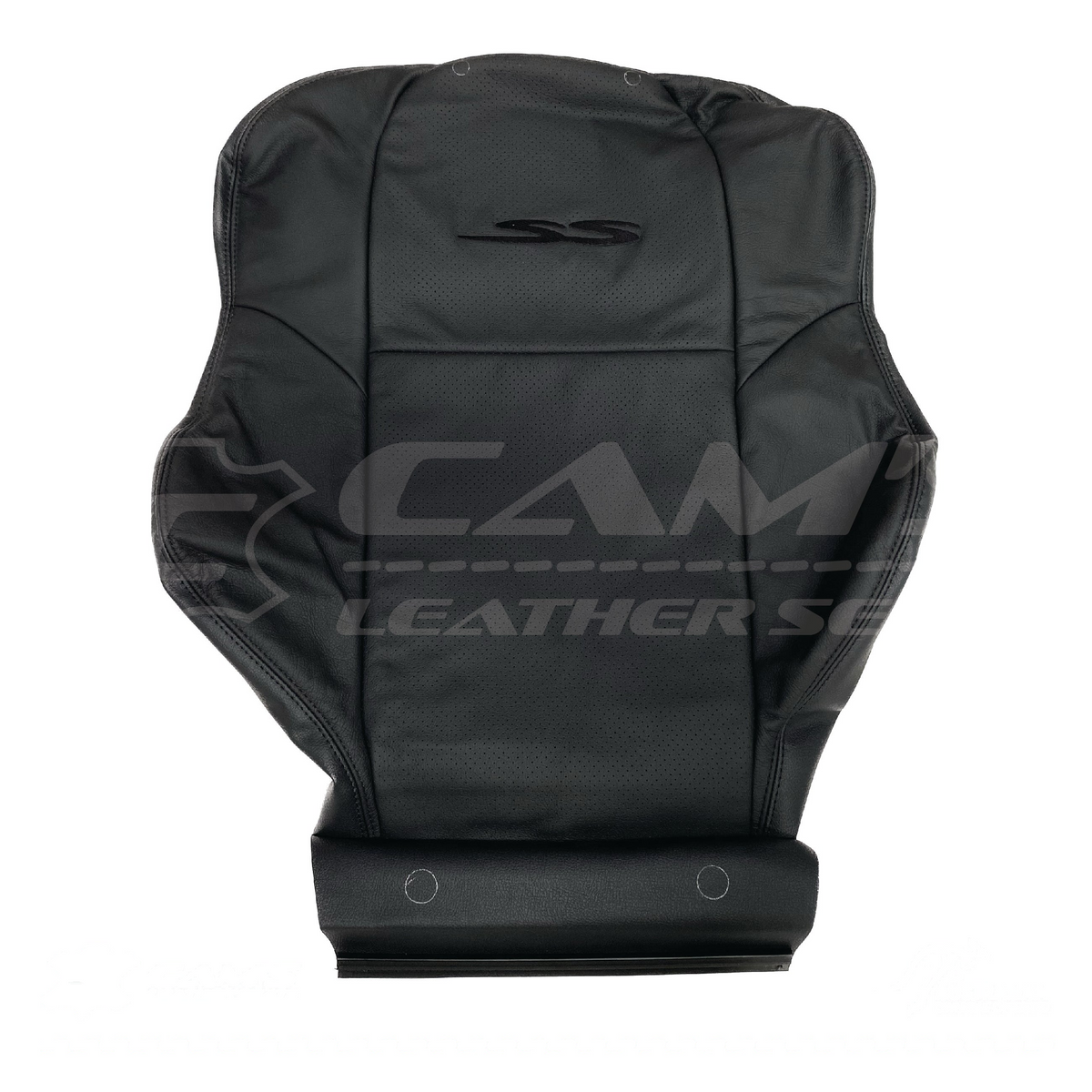LEATHER SEATS TRIM KIT FOR HOLDEN VT/VX SS 2 SEATS BLACK WITH BLACK STITCHING