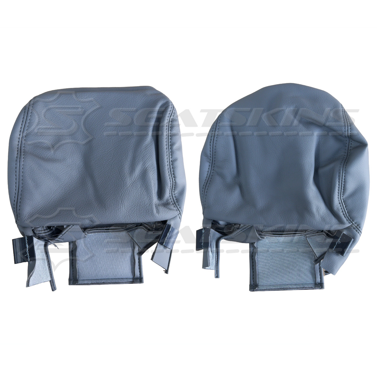 LEATHER SEATS TRIM KIT FOR TOYOTA LANDCRUISER 100 SERIES GXL GREY 2 SEATS