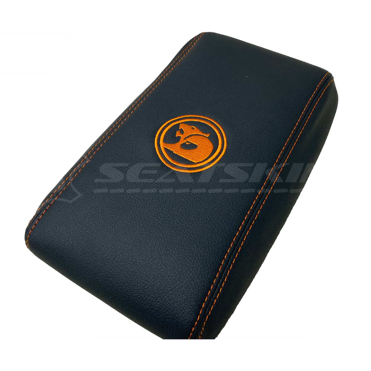 CONSOLE COVER ARM REST CUSTOM TO FIT HOLDEN VY VZ HSV LOGO CHOOSE COLOUR
