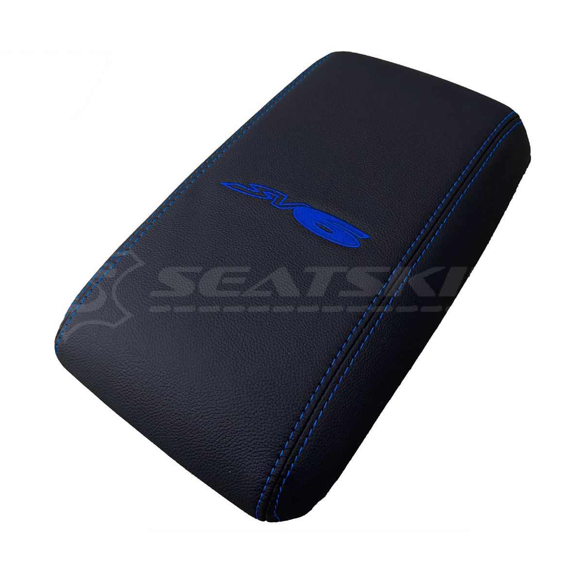 CONSOLE COVER ARM REST CUSTOM TO FIT HOLDEN VY VZ SV6 LOGO CHOOSE COLOUR