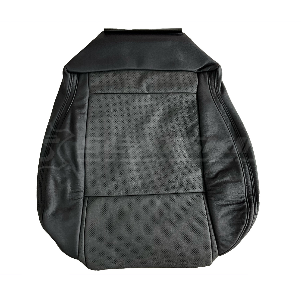 LEATHER SEATS TRIM KIT FOR VE SS SEDAN FRONT & REAR SEATS ONYX & GREY INSERTS