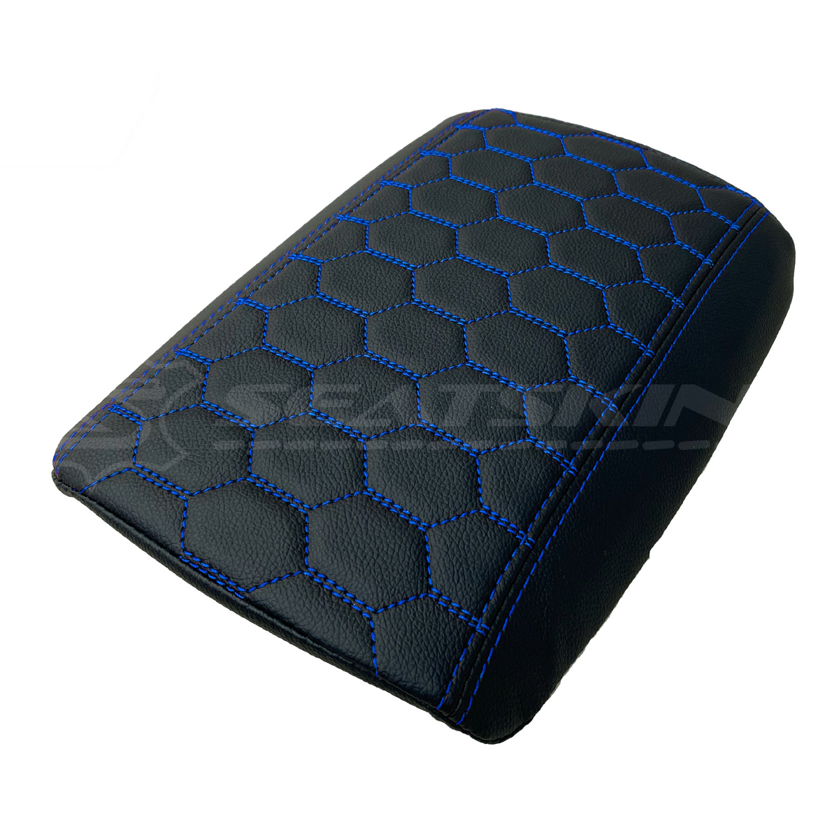 CONSOLE COVER ARM REST CUSTOM TO FIT HOLDEN VE VF LOW HEXAGON STITCH CHOOSE COLOUR