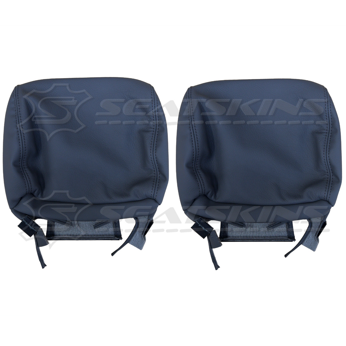 LEATHER SEATS TRIM KIT FOR TOYOTA LANDCRUISER 79 SERIES DARK GREY FRONT 2 SEATS