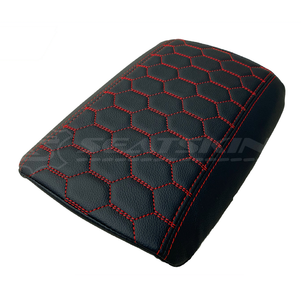 CONSOLE COVER ARM REST CUSTOM TO FIT HOLDEN VE VF LOW HEXAGON STITCH CHOOSE COLOUR