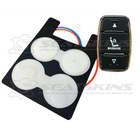 Seat Massage & Lumbar Support System Universal 12V for 2 Seats