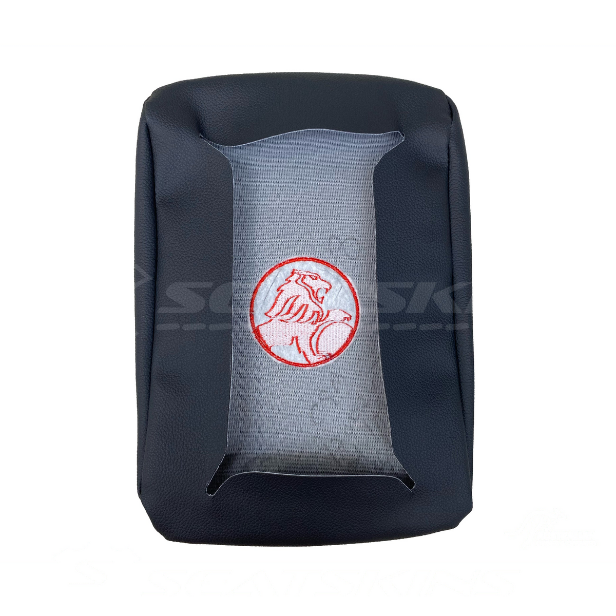 CONSOLE COVER ARM REST CUSTOM TO FIT HOLDEN VE VF LOW SHAPE LION LOGO CHOOSE COLOUR