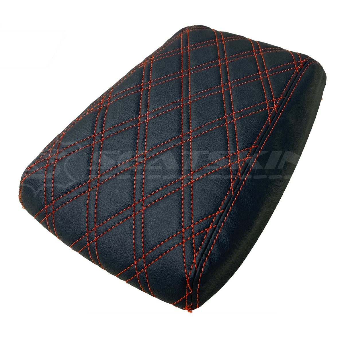 CONSOLE COVER ARM REST CUSTOM TO FIT FORD BA BF TWIN DIAMOND STITCH CHOOSE COLOUR