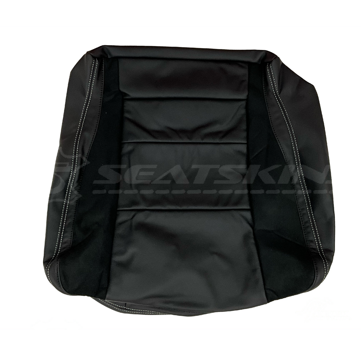 LEATHER SEATS TRIM KIT FOR HOLDEN HSV VE MALOO BLACK FACTORY STYLE SUEDE