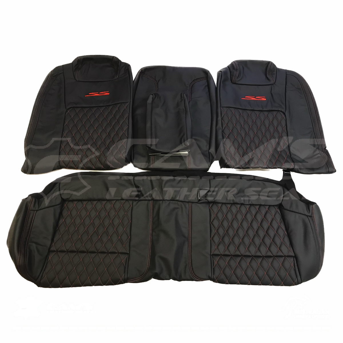 LEATHER SEATS TRIM KIT FOR HOLDEN VE SS 5 SEATS DIAMOND STITCH CHOOSE COLOUR