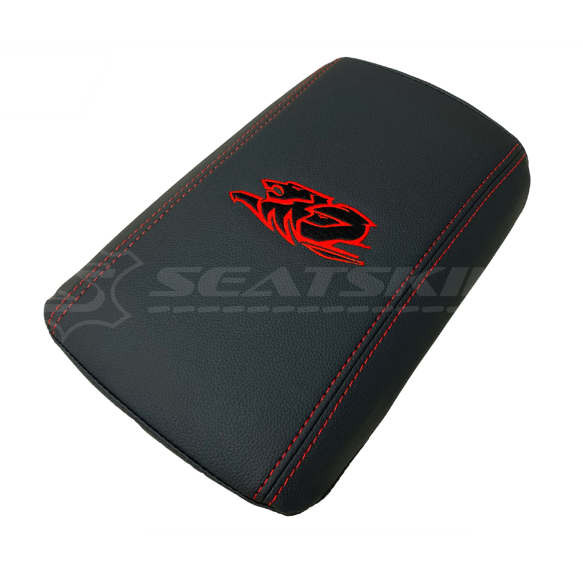 CONSOLE COVER ARM REST CUSTOM TO FIT HOLDEN VE VF LOW SHAPE HRT LOGO CHOOSE COLOUR