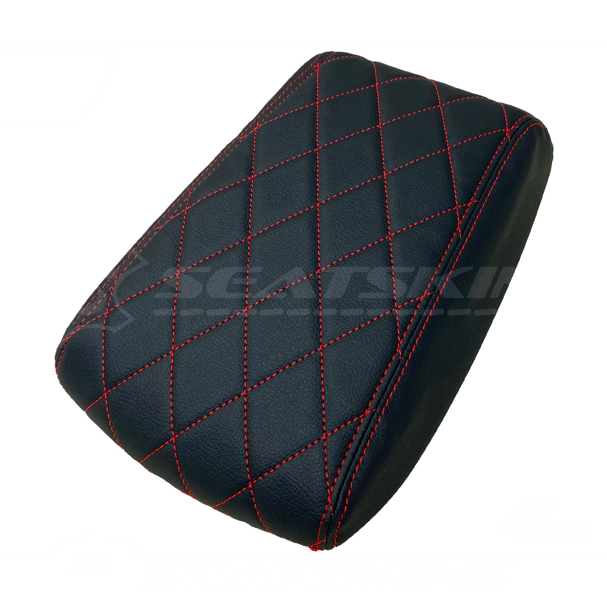 CONSOLE COVER ARM REST CUSTOM TO FIT FORD BA BF DIAMOND STITCH CHOOSE COLOUR