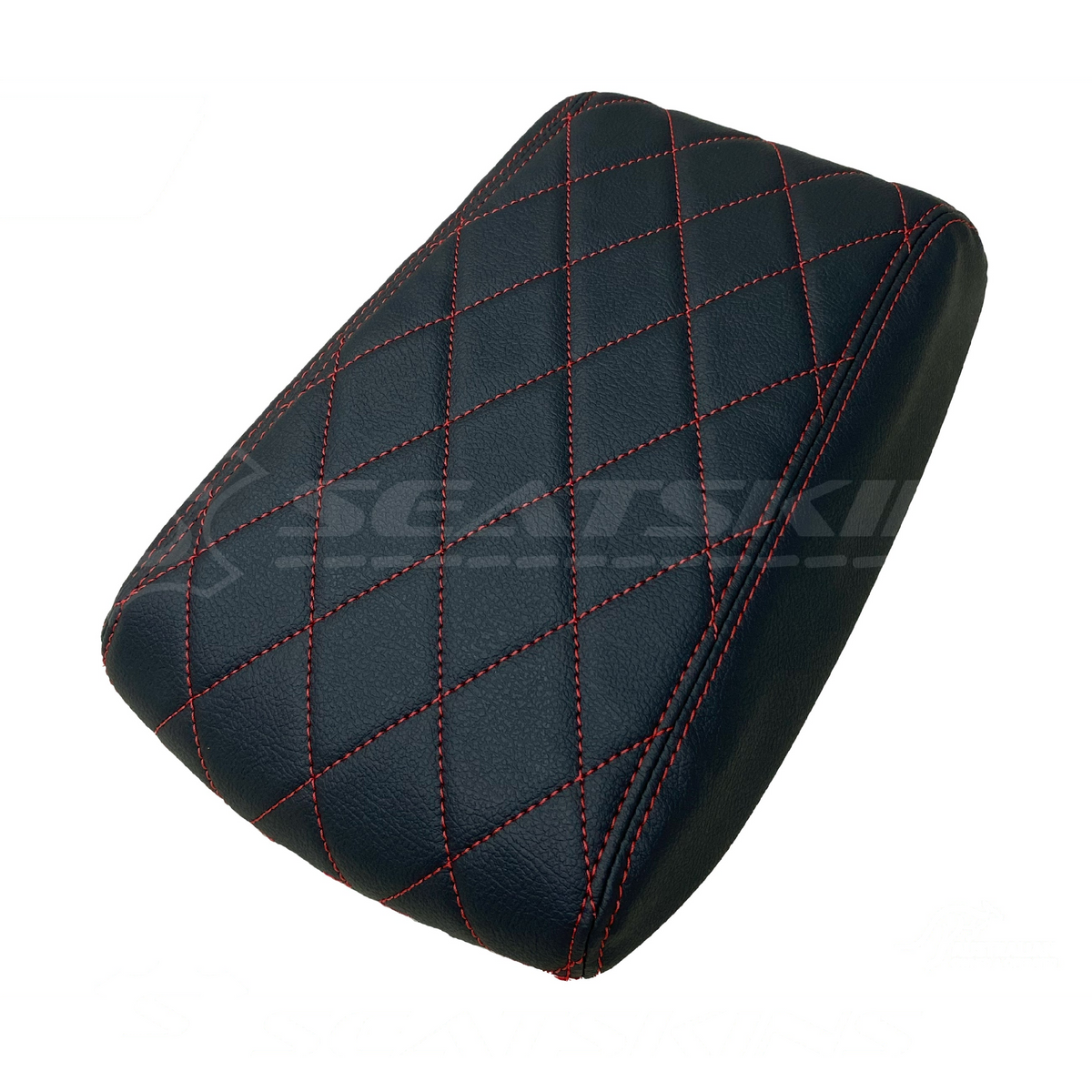 CONSOLE COVER ARM REST CUSTOM TO FIT FORD BA BF DIAMOND STITCH CHOOSE COLOUR
