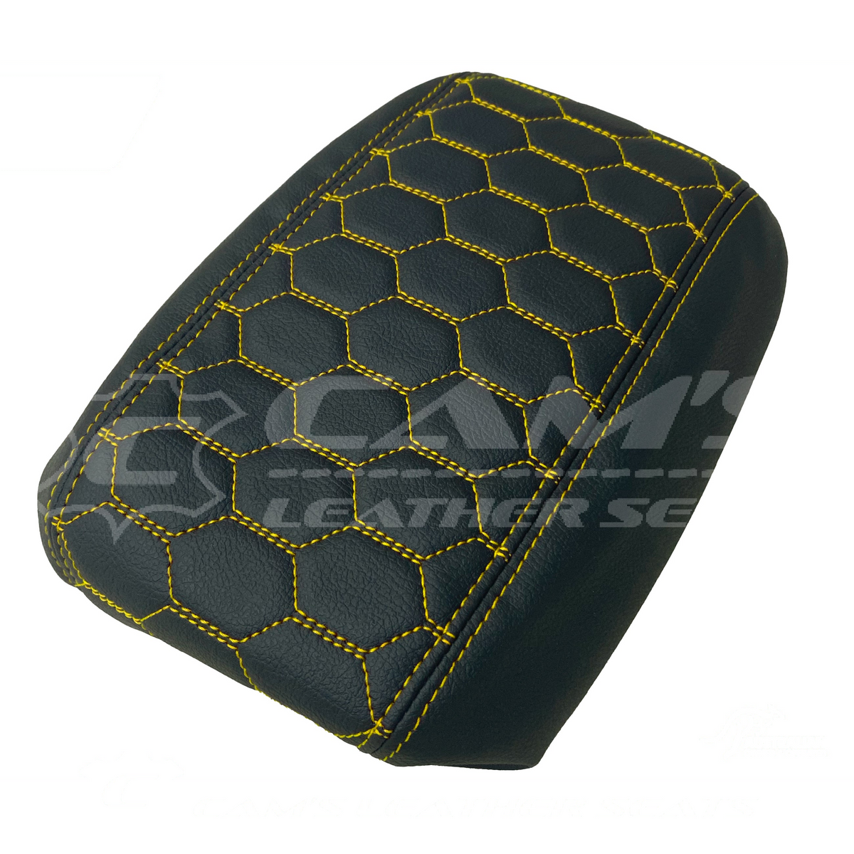 CONSOLE COVER ARM REST CUSTOM TO FIT HOLDEN VT VX VU HEXAGON STITCH CHOOSE COLOUR