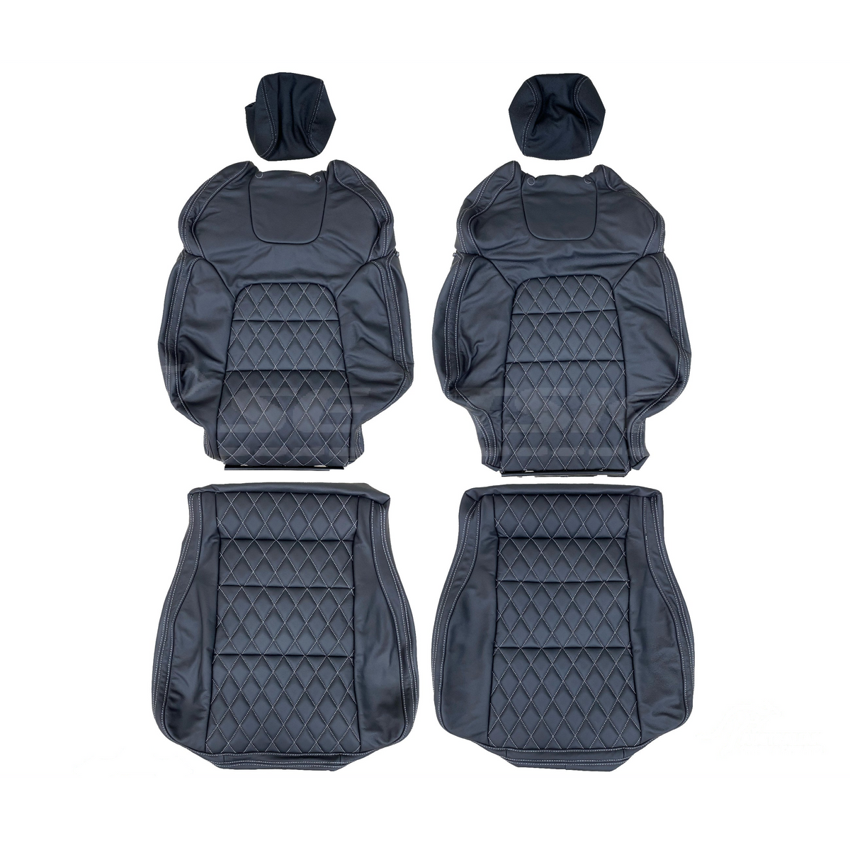 LEATHER SEATS TRIM KIT FOR VE HSV HOLDEN GTS / MALOO 2 SEAT DIAMOND STITCH