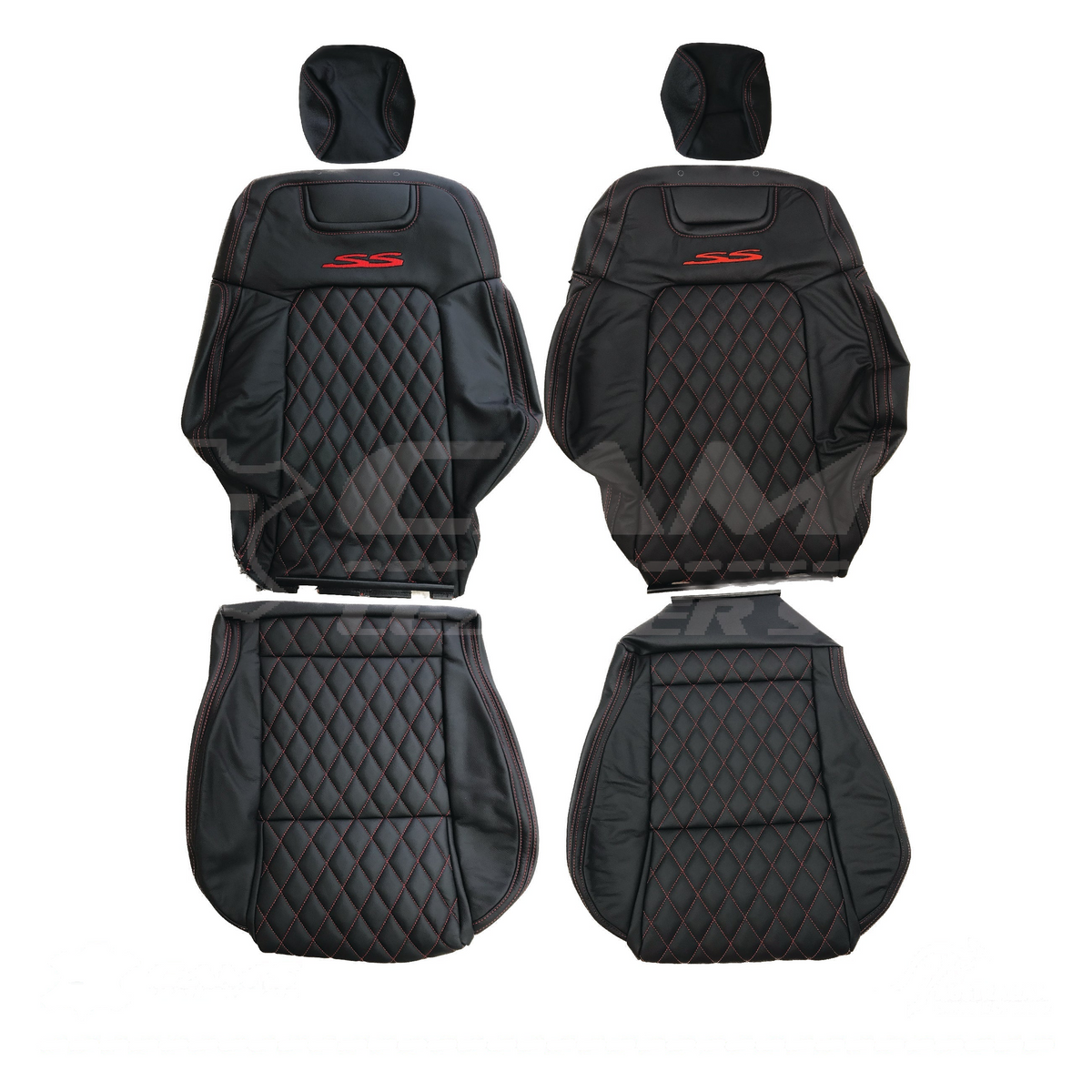 LEATHER SEATS TRIM KIT FOR HOLDEN VE SS 5 SEATS DIAMOND STITCH CHOOSE COLOUR