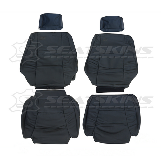 Replacement leather seat trim kit for HSV vn sv89/sv5000 grey 2 seater