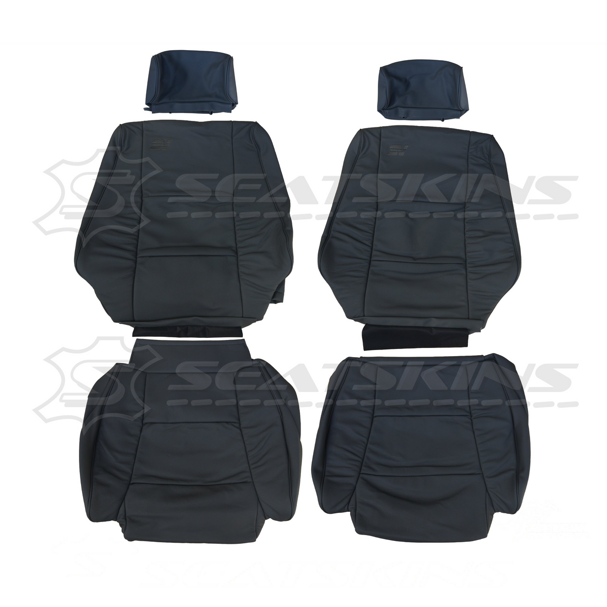 LEATHER SEATS TRIM KIT FOR HSV VN SV89/SV5000 GREY 2 SEATER
