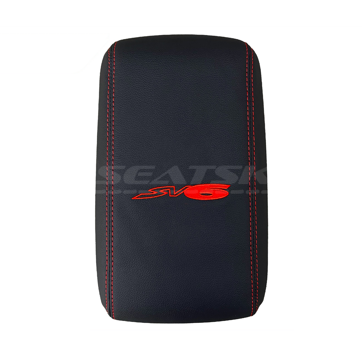 CONSOLE COVER ARM REST CUSTOM TO FIT HOLDEN VY VZ SV6 LOGO CHOOSE COLOUR