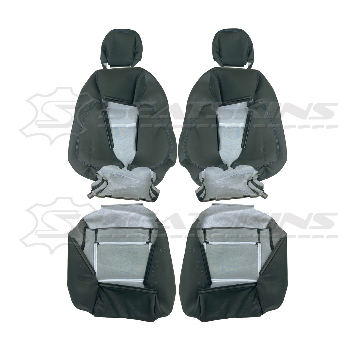 LEATHER SEATS TRIM KIT FOR VY SS SERIES 2 / VZ SS UTE CHOOSE YOUR COLOUR