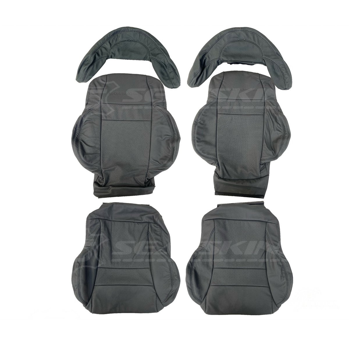 LEATHER SEATS TRIM KIT FOR HOLDEN HSV SENATOR VX COULSONS VT PEWTER GREY
