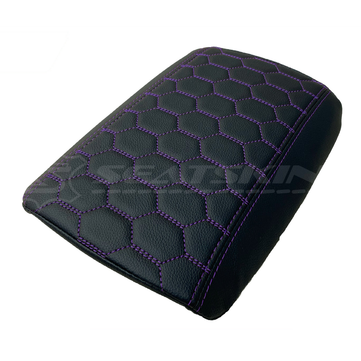 CONSOLE COVER ARM REST CUSTOM TO FIT HOLDEN VE VF LOW HEXAGON STITCH CHOOSE COLOUR