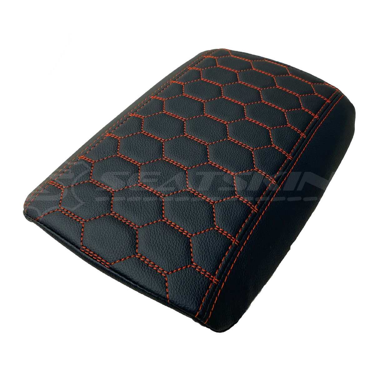 CONSOLE COVER ARM REST CUSTOM TO FIT HOLDEN VE VF LOW HEXAGON STITCH CHOOSE COLOUR