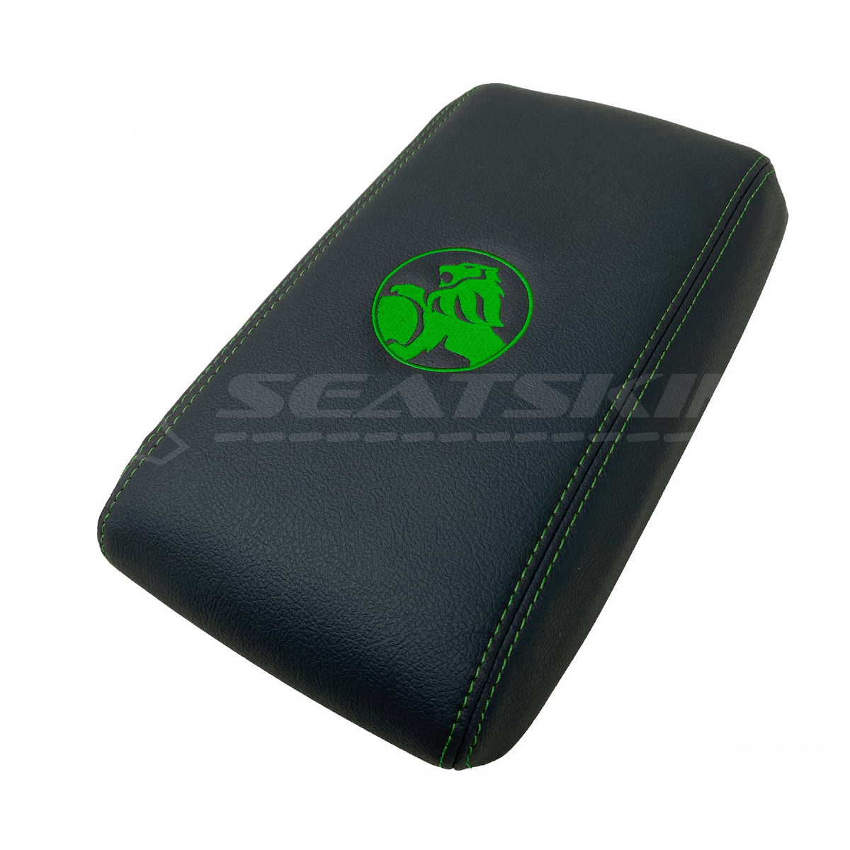 CONSOLE COVER ARM REST CUSTOM TO FIT HOLDEN VY VZ LION LOGO CHOOSE COLOUR