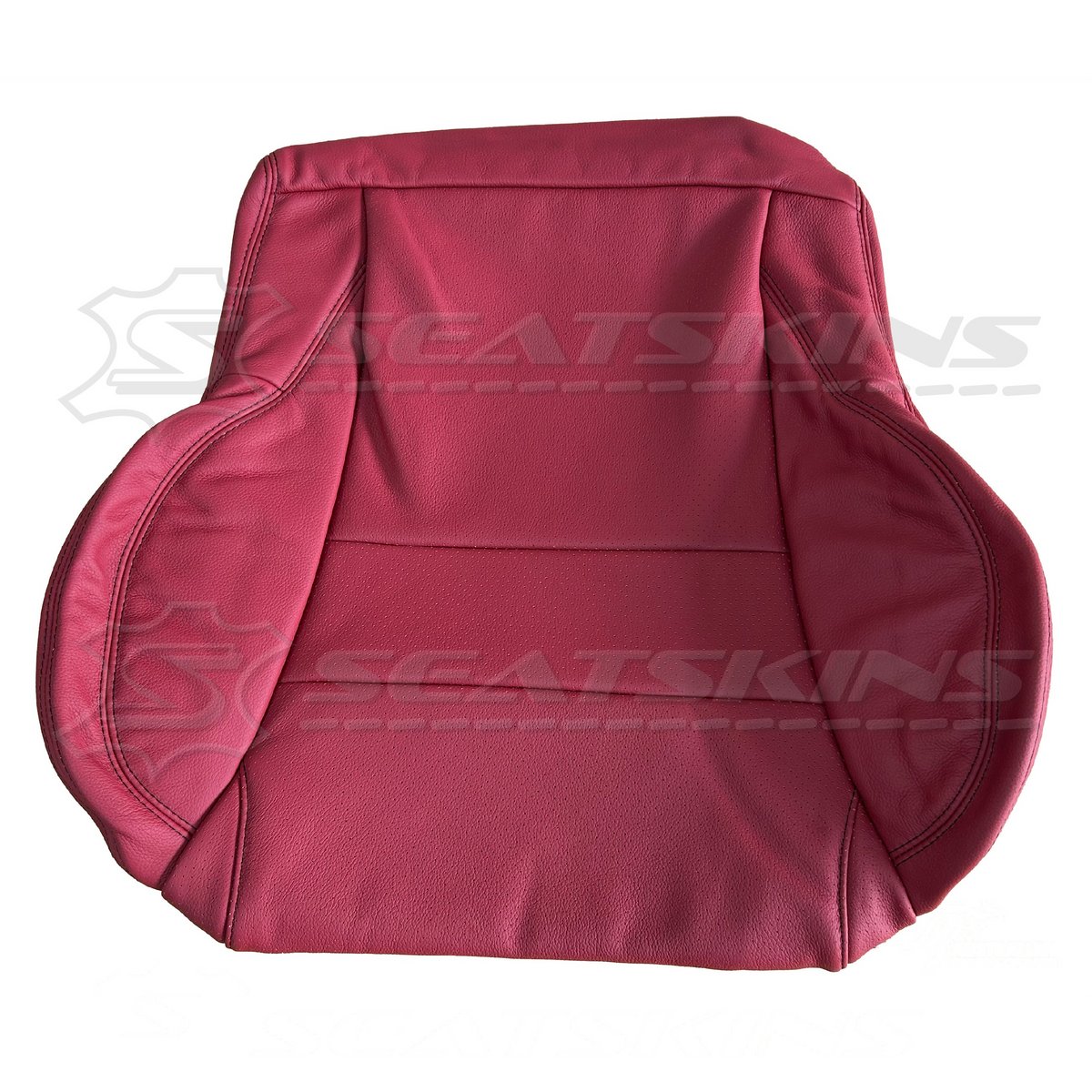LEATHER SEATS TRIM KIT FOR HSV COULSON 2 SEATER VT/VX RED LEATHER BLACK SS LOGO