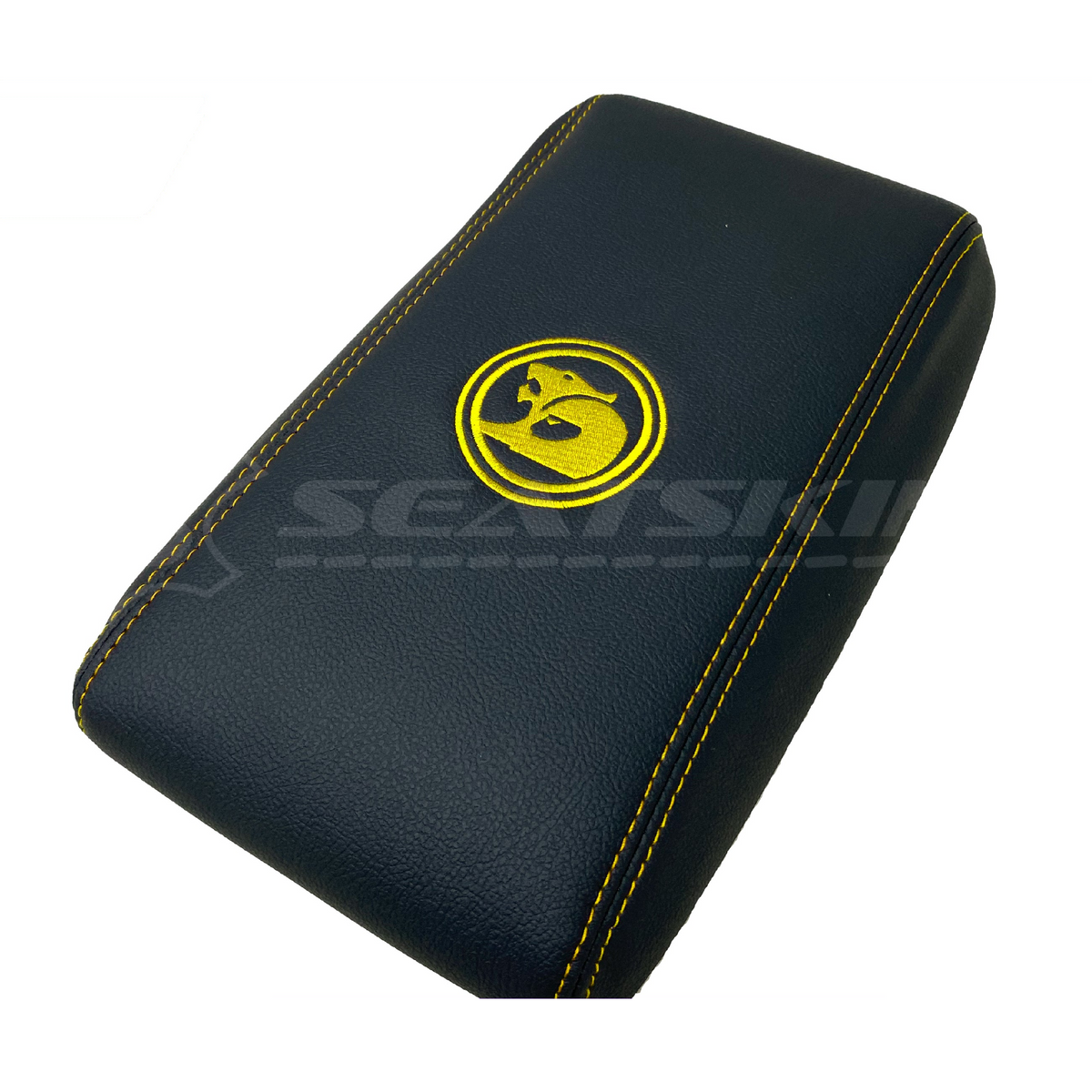 CONSOLE COVER ARM REST CUSTOM TO FIT HOLDEN VY VZ HSV LOGO CHOOSE COLOUR