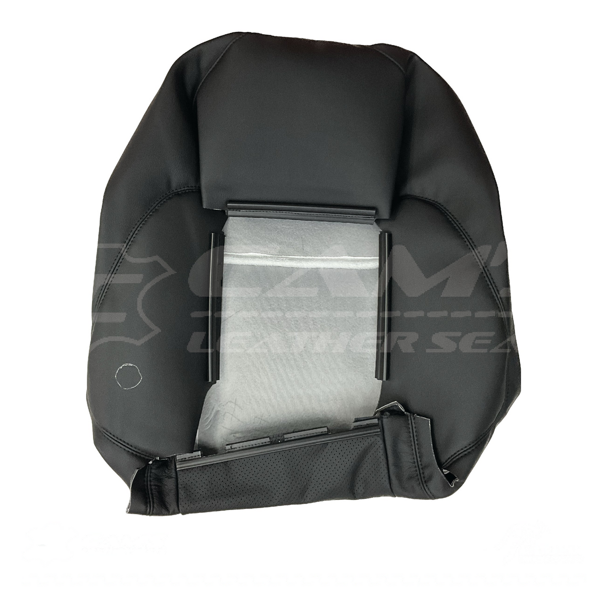 LEATHER TRIM FOR HOLDEN FRONT SEAT BACK REST VZ SSZ ANTHRACITE LH OR RH