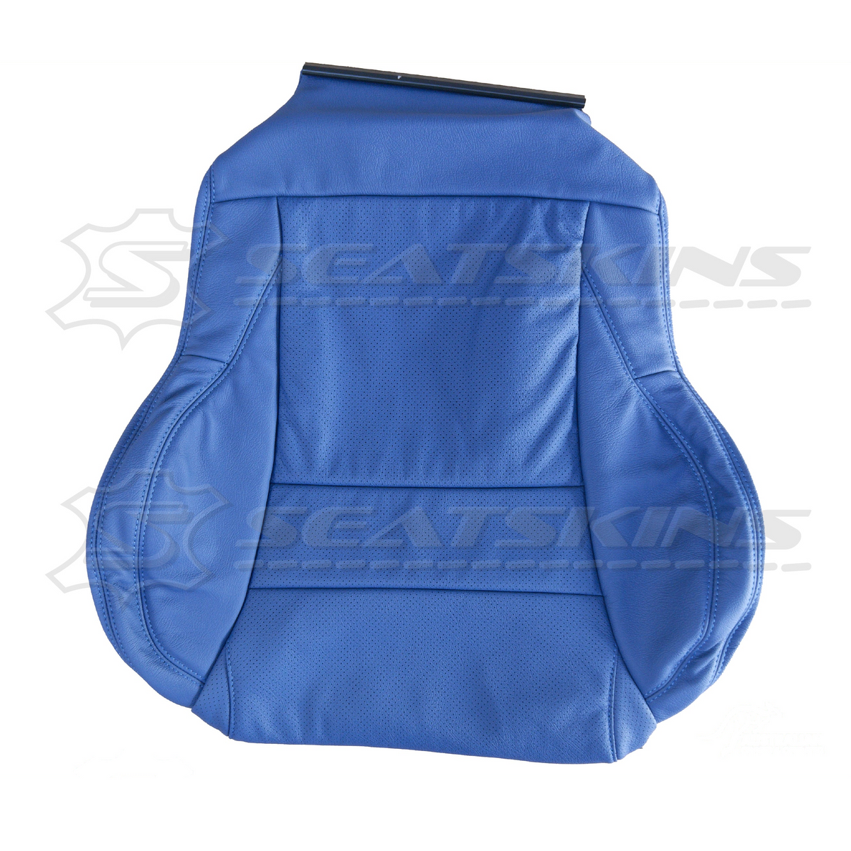 LEATHER SEATS TRIM KIT FOR HOLDEN HSV VY / VZ COULSON 2 SEATS BLUE SS LOGOS