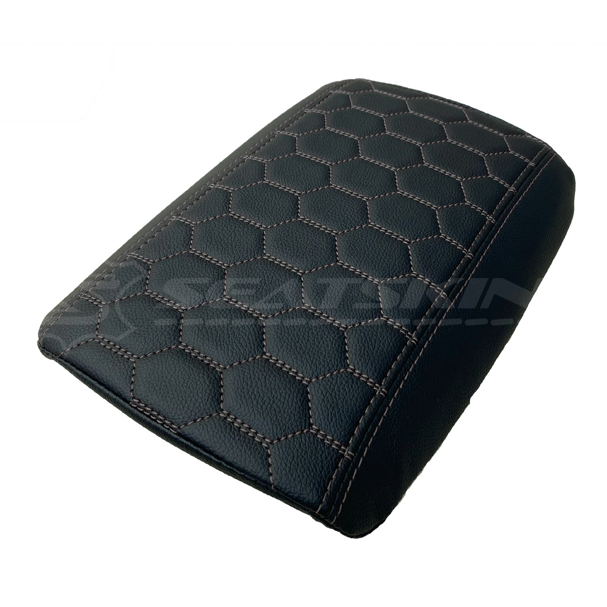 CONSOLE COVER ARM REST CUSTOM TO FIT HOLDEN VE VF LOW HEXAGON STITCH CHOOSE COLOUR
