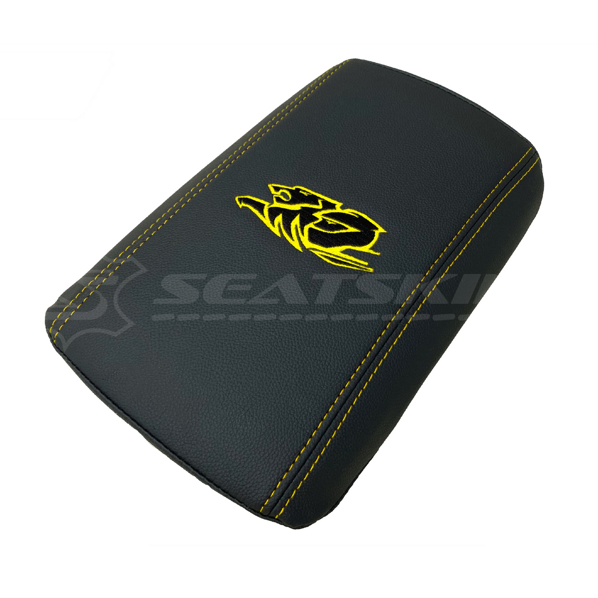 CONSOLE COVER ARM REST CUSTOM TO FIT HOLDEN VE VF LOW SHAPE HRT LOGO CHOOSE COLOUR