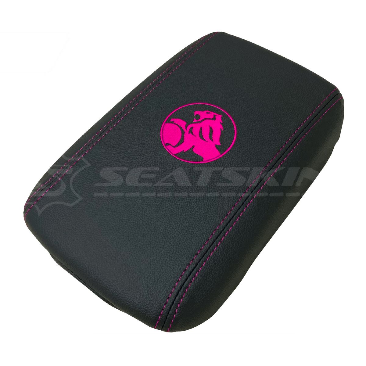 CONSOLE COVER ARM REST CUSTOM TO FIT HOLDEN VE VF LION LOGO MID CHOOSE COLOUR