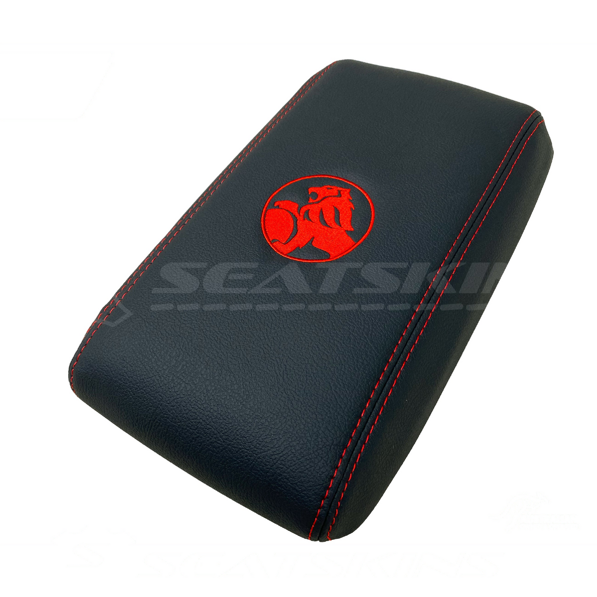 CONSOLE COVER ARM REST CUSTOM TO FIT HOLDEN VY VZ LION LOGO CHOOSE COLOUR