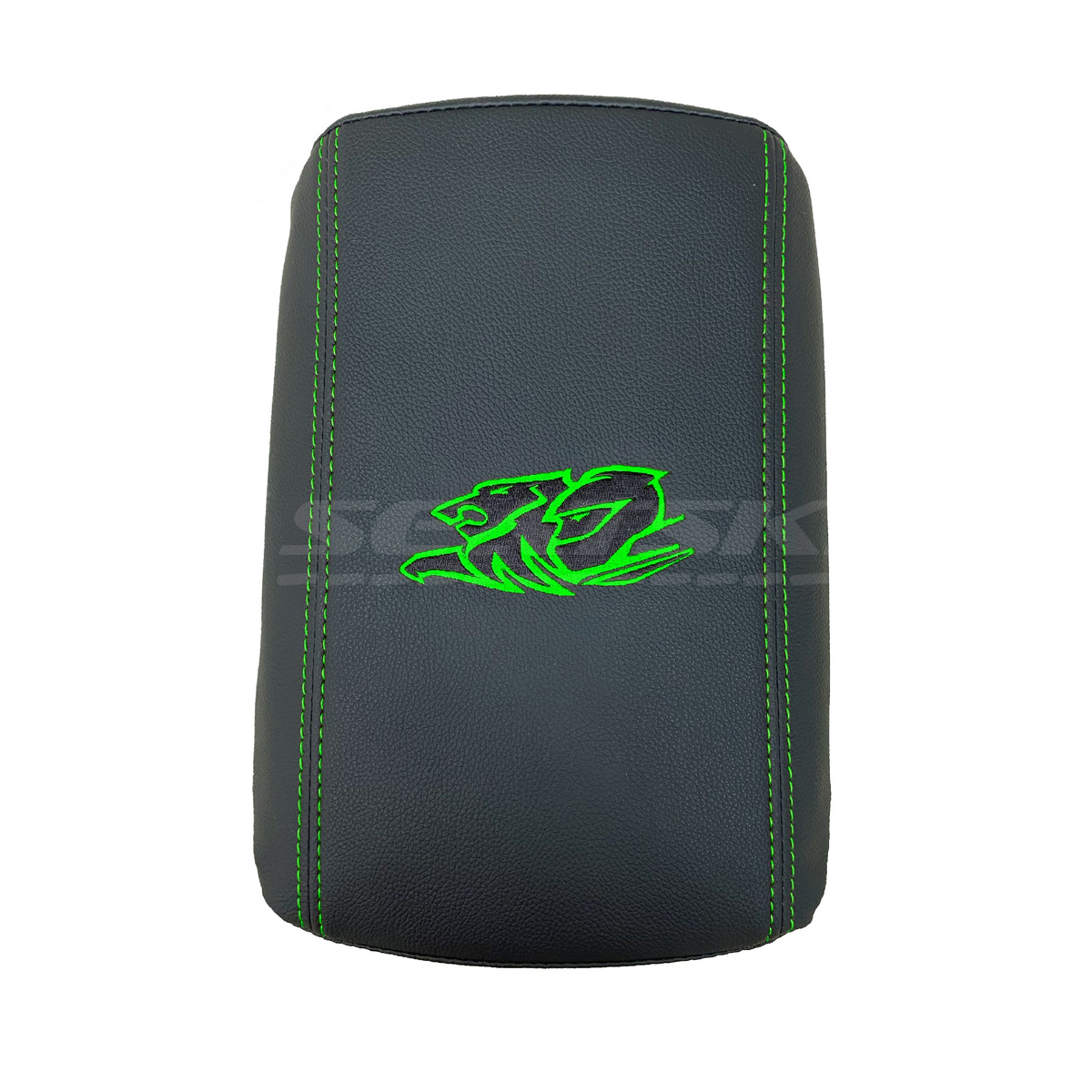 CONSOLE COVER ARM REST CUSTOM TO FIT HOLDEN VE VF LOW SHAPE HRT LOGO CHOOSE COLOUR
