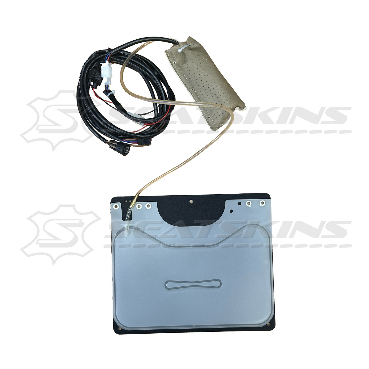 Seat lumbar support system universal electric 12v for 2 seats – product view 2
