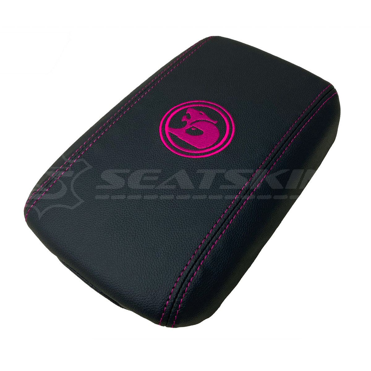 CONSOLE COVER ARM REST CUSTOM TO FIT HOLDEN VE VF HSV LOGO MID CHOOSE COLOUR