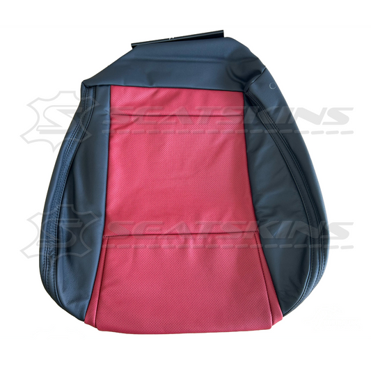 LEATHER TRIM FOR HOLDEN FRONT SEAT BASE VE SS SSV ONYX RED HOT LH OR RH